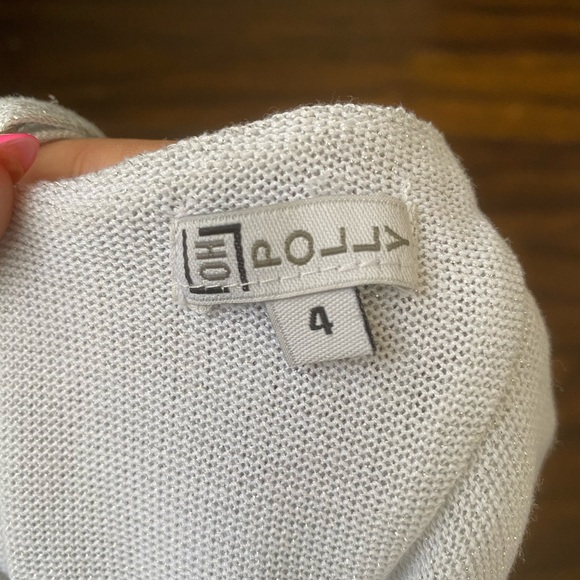 Oh Polly silver/ glittery dress - Picture 4 of 4